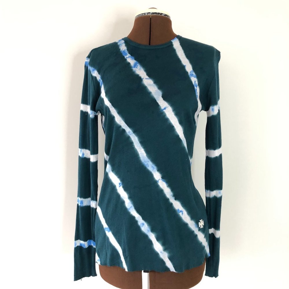 Tory Sport Long Sleeve Tie Dye T-shirt